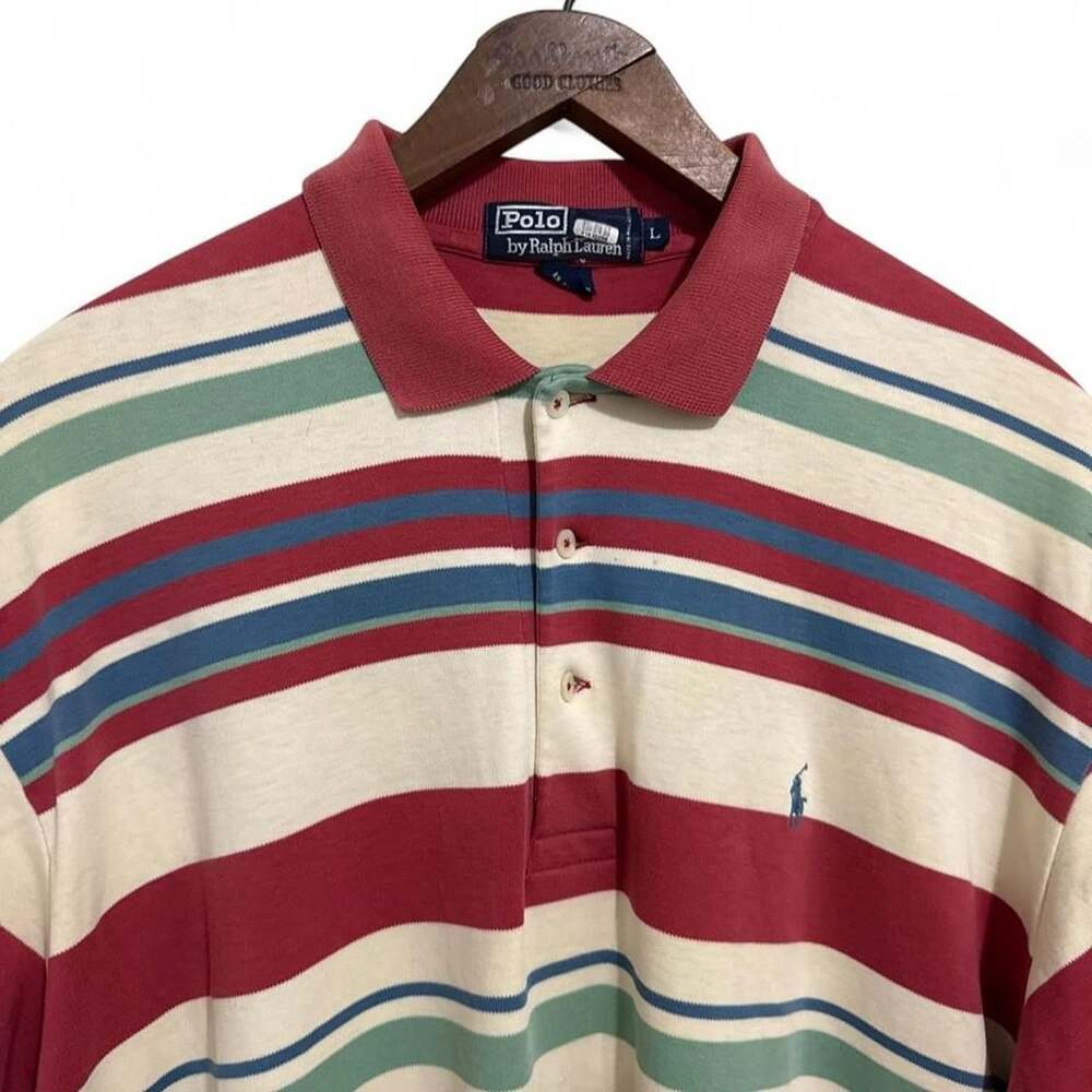 Polo Ralph Lauren Multi-Color Striped Polo Shirt